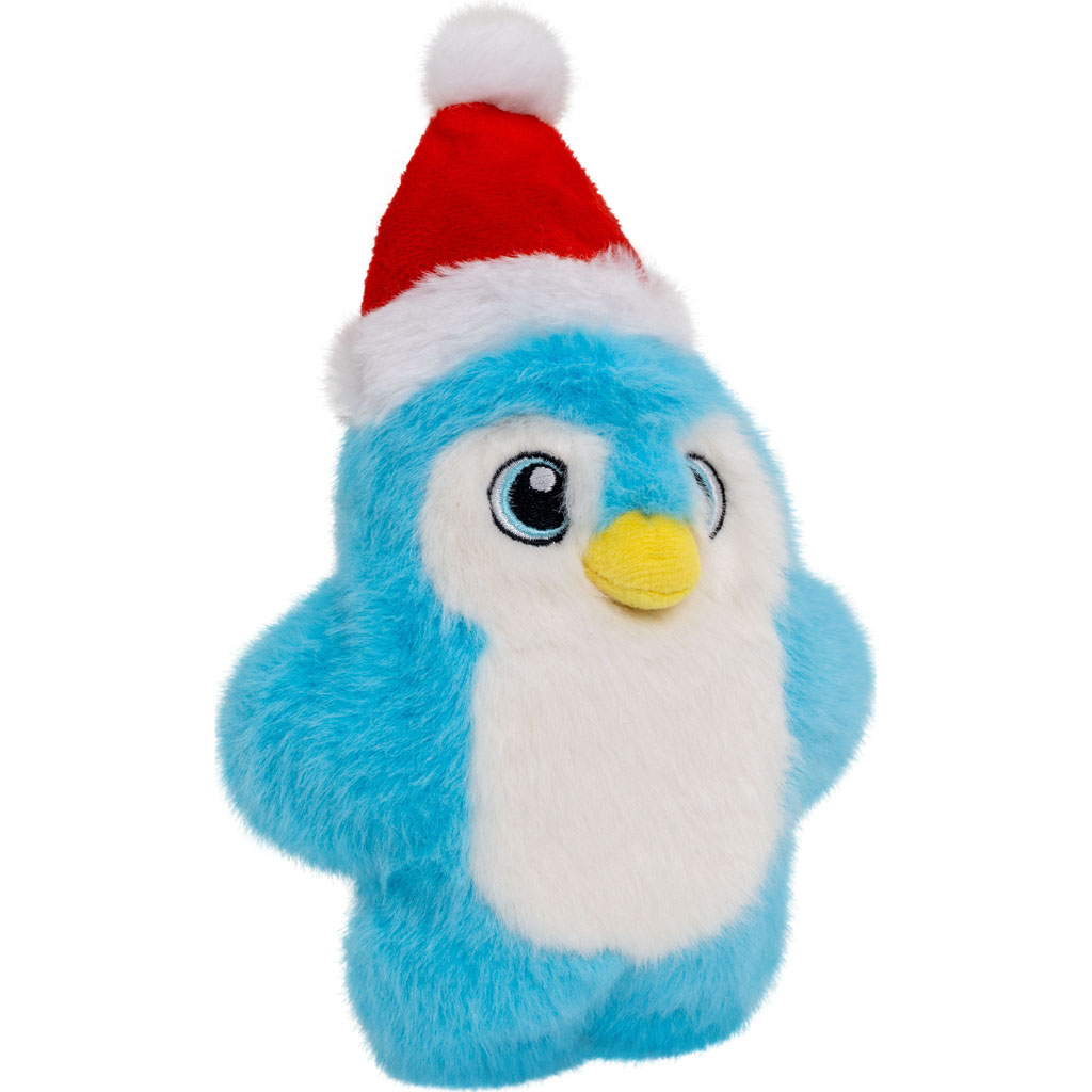 KONG Small Snuzzles Santa Penguin Plush Christmas Dog Toy