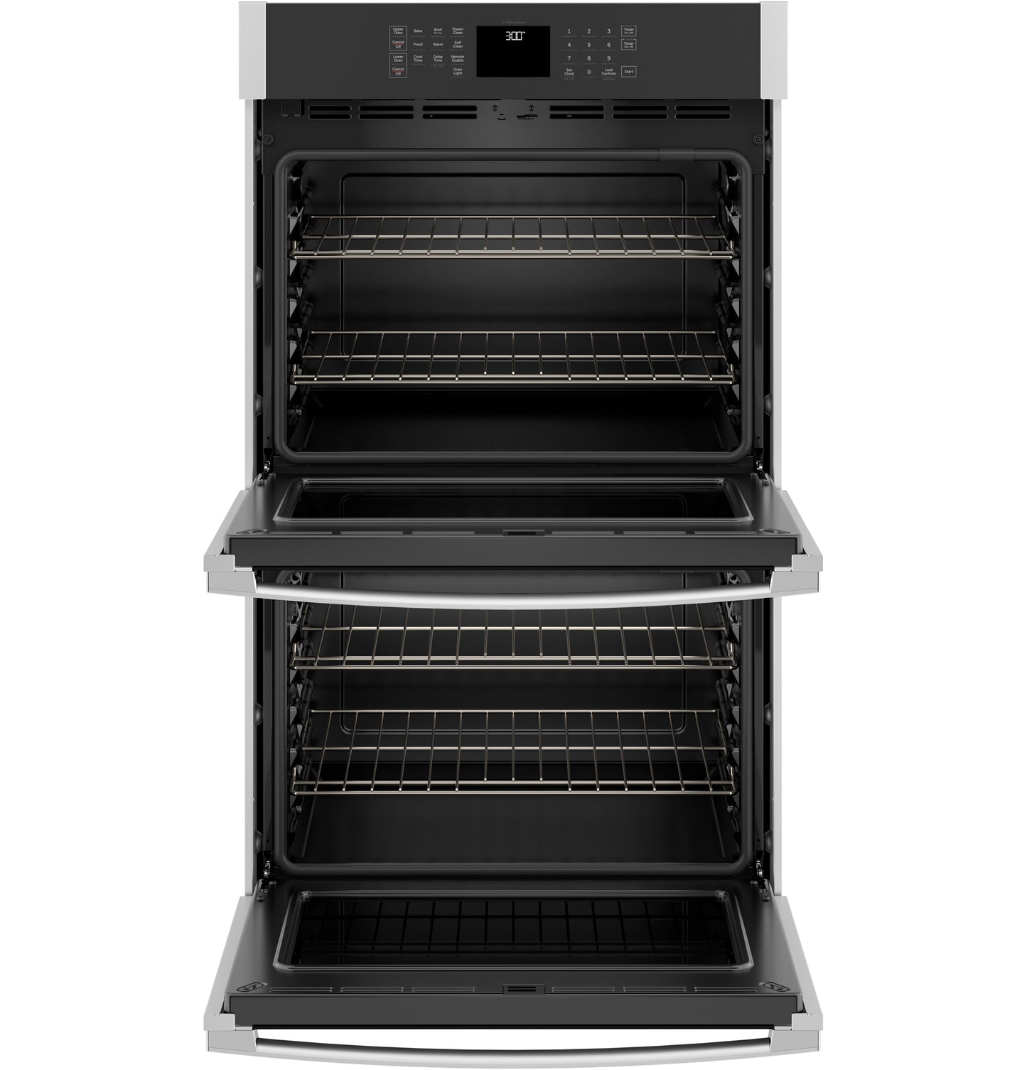 GE® 30" Smart Built-In Self-Clean Double Wall Oven