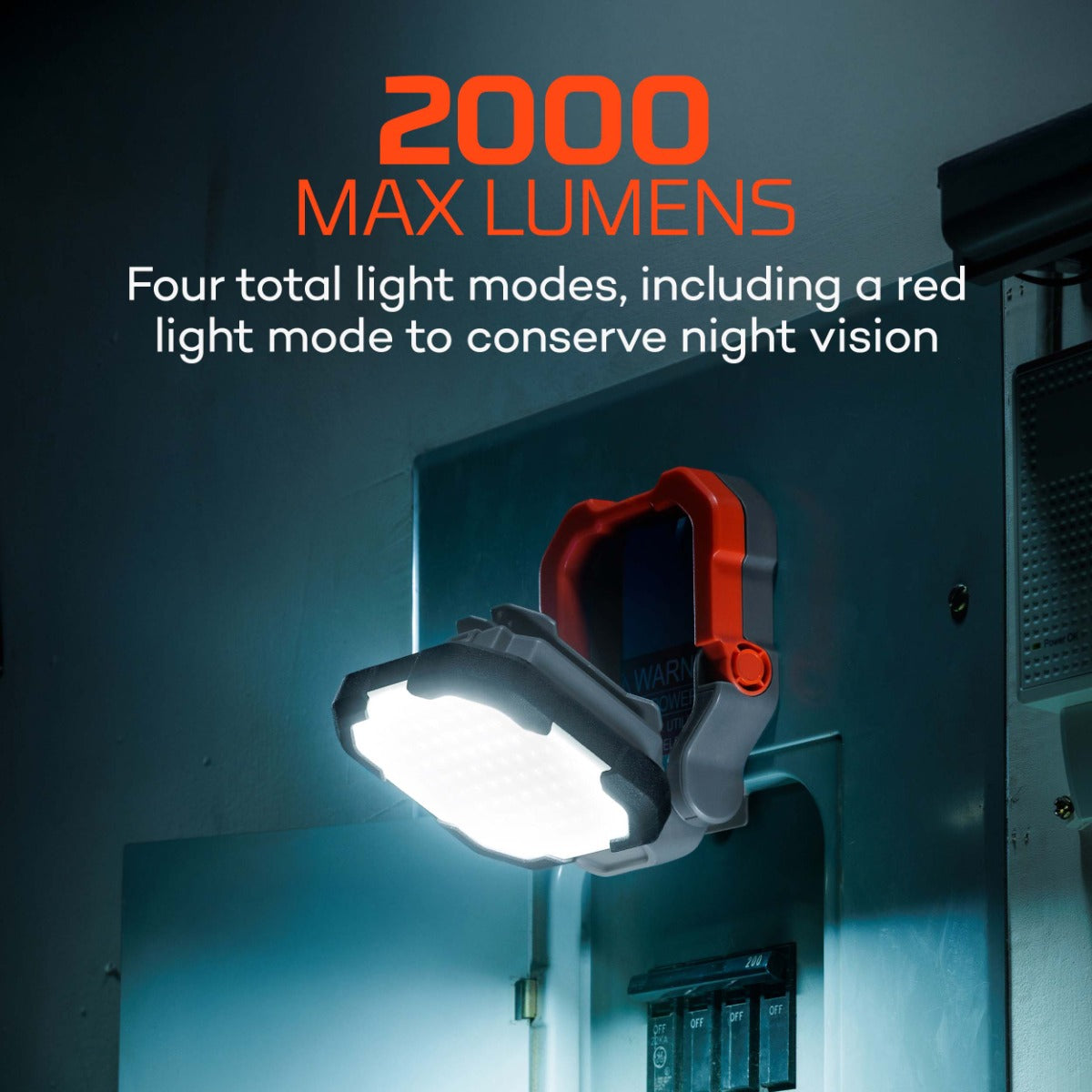NEBO Omni Axis 2K Work Light & Power Bank
