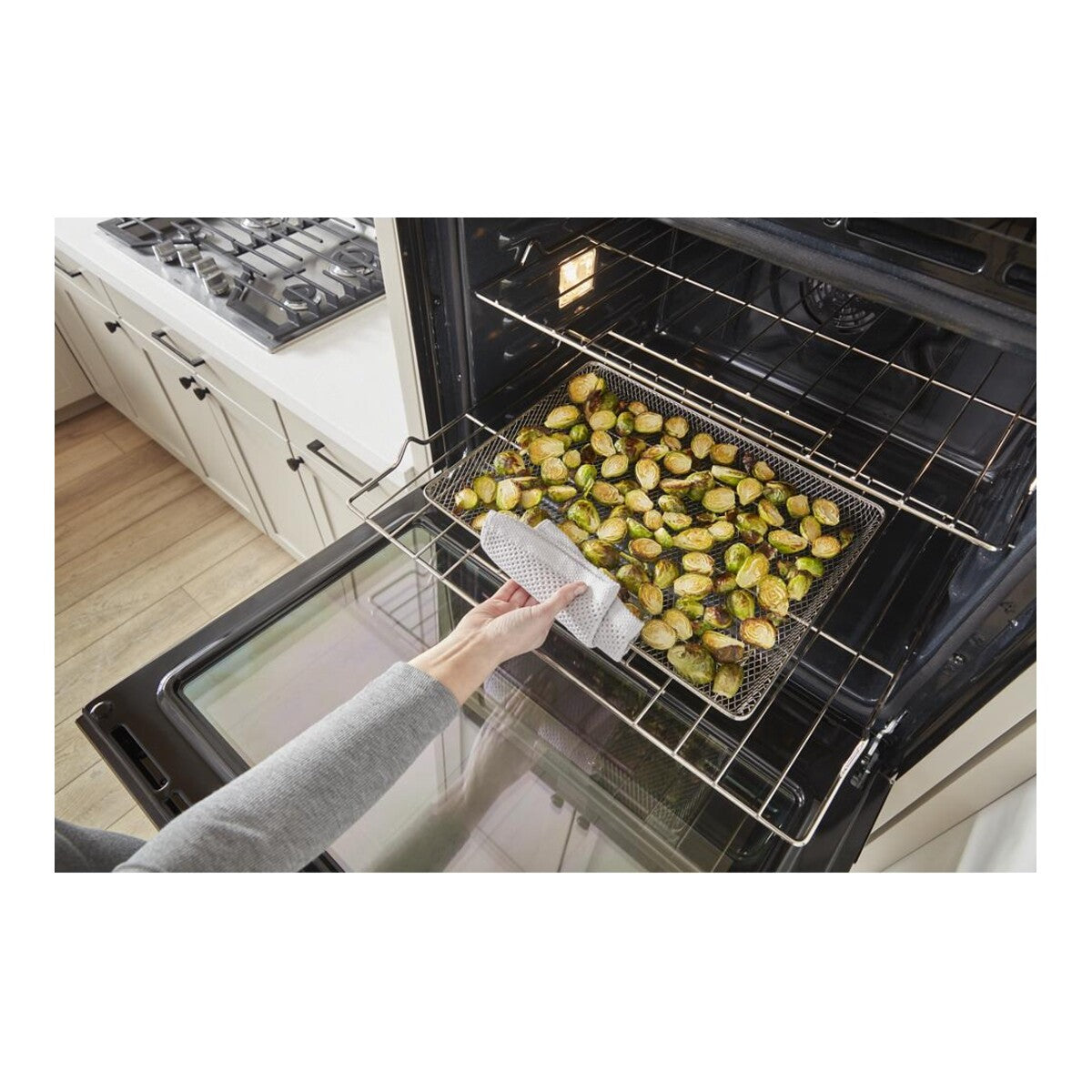 6.4 Total Cu. Ft. Combo Wall Oven with Air Fry When Connected
