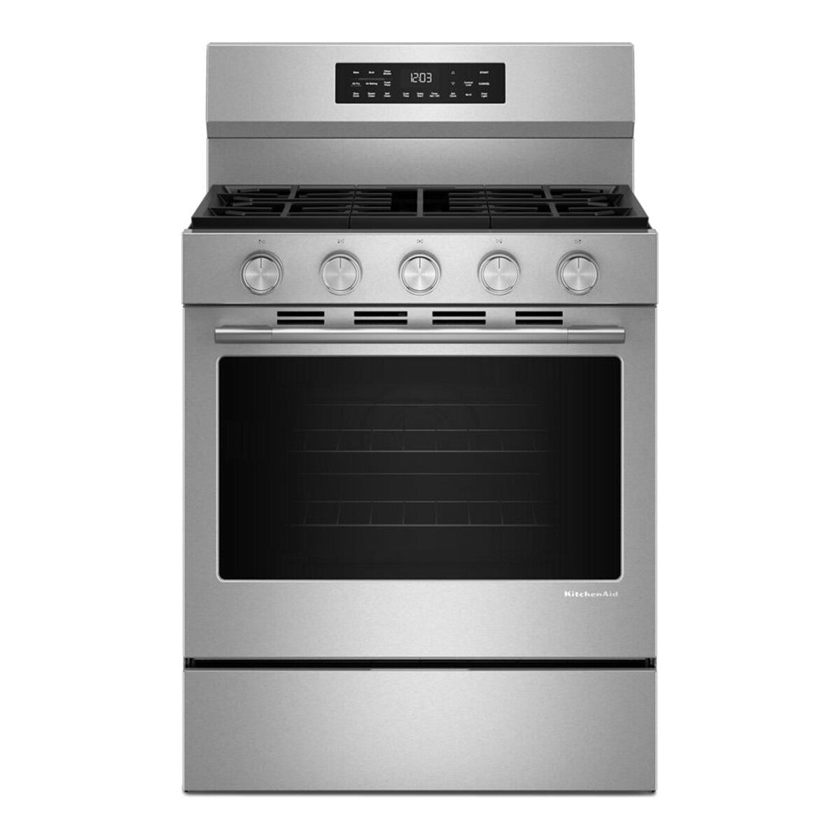 5.0 Cu. Ft. Smart Freestanding Gas Range with Convection Cooking Modes