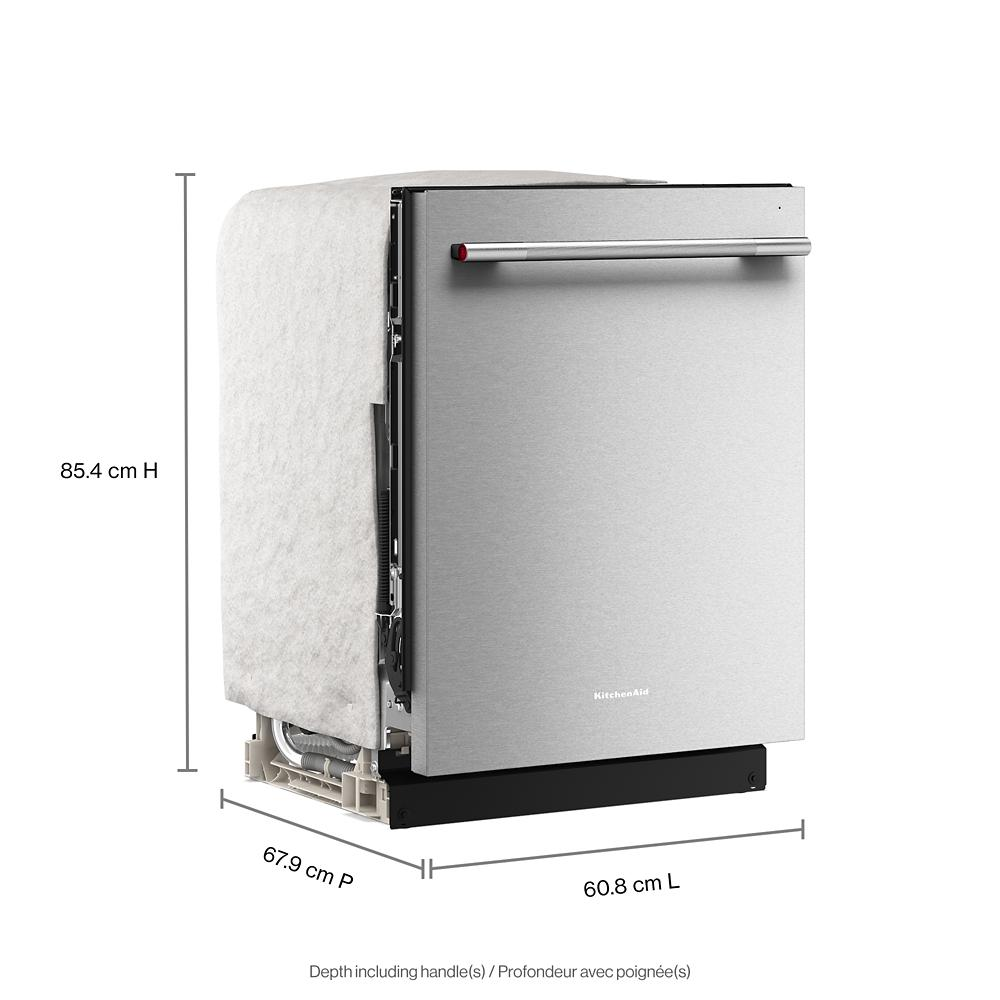 360° Max Jets™ Third Rack Dishwasher with Stemware Shield and Stemware Clips, 44 dBA