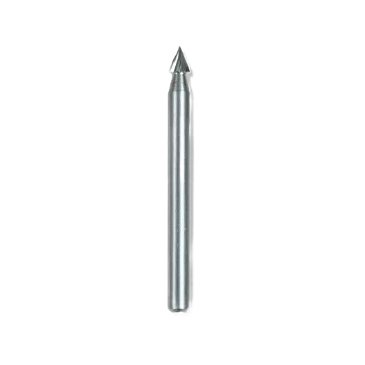 Pointed steel carving bit for detailed work on wood, plastic, and soft metals in rotary tool accessories under $50 collection