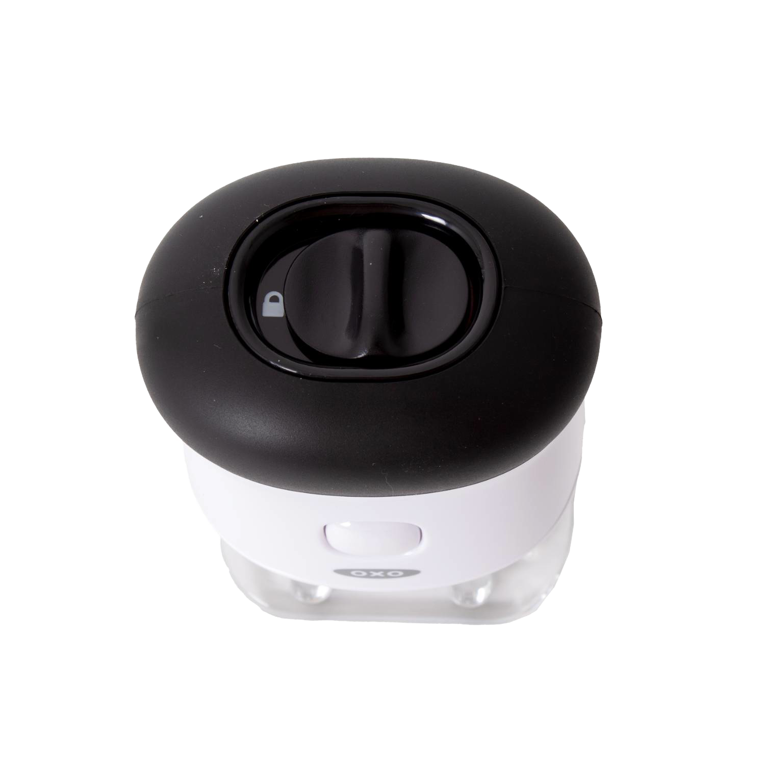 Compact white and black handheld meat tenderizer tool with sharp blades, part of kitchen utensils under $50 collection