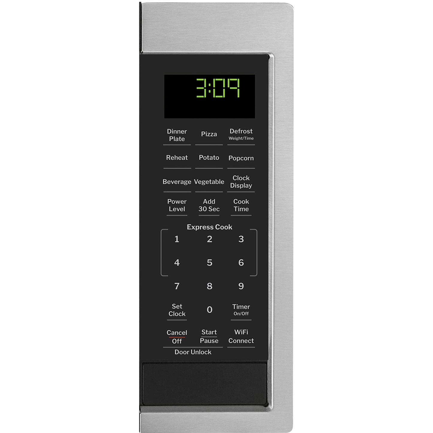 GE® 0.9 Cu. Ft. Capacity Smart Countertop Microwave Oven with Scan-To-Cook Technology