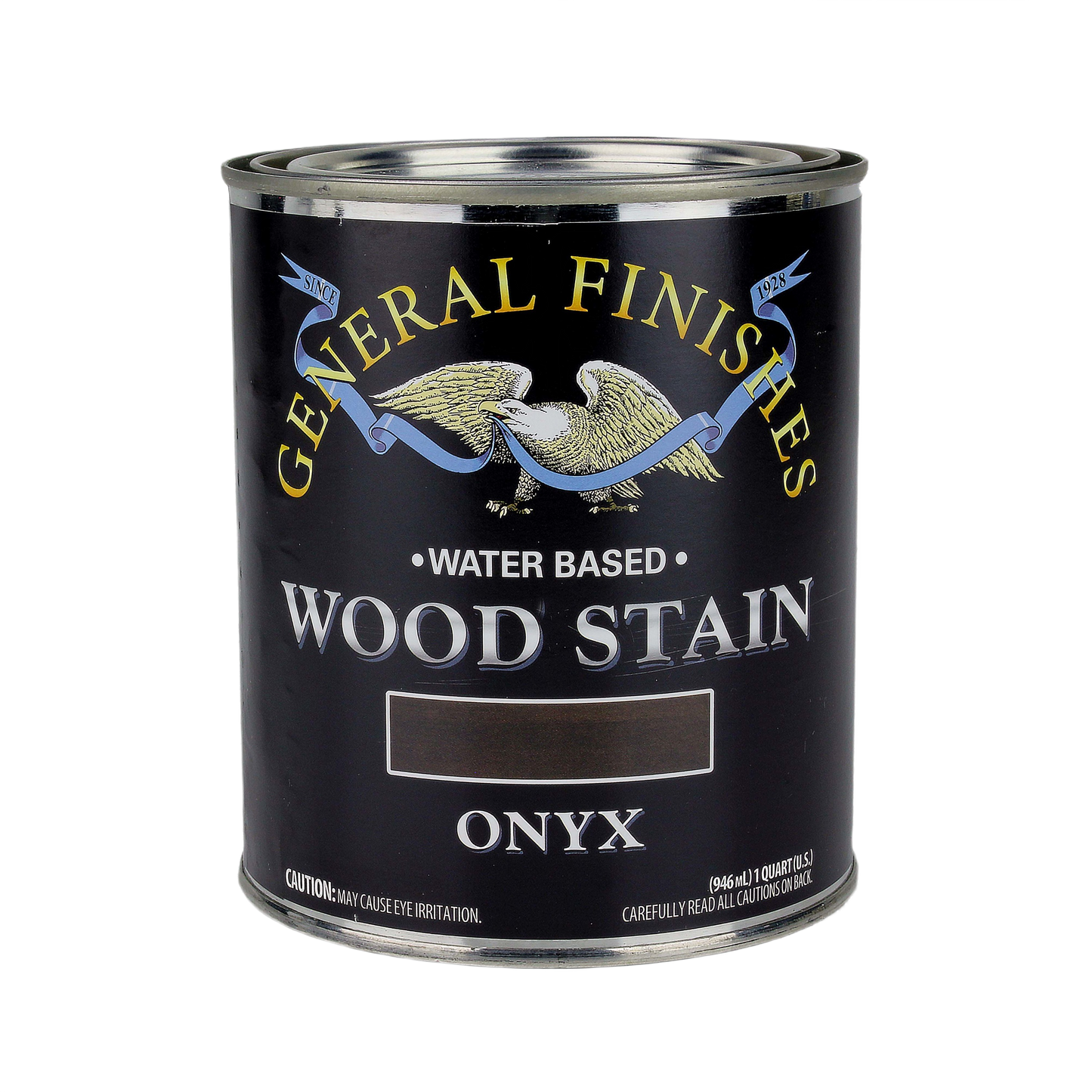 General Finishes Onyx water based wood stain can for wood finishing in stains and sealers collections under 50 dollars