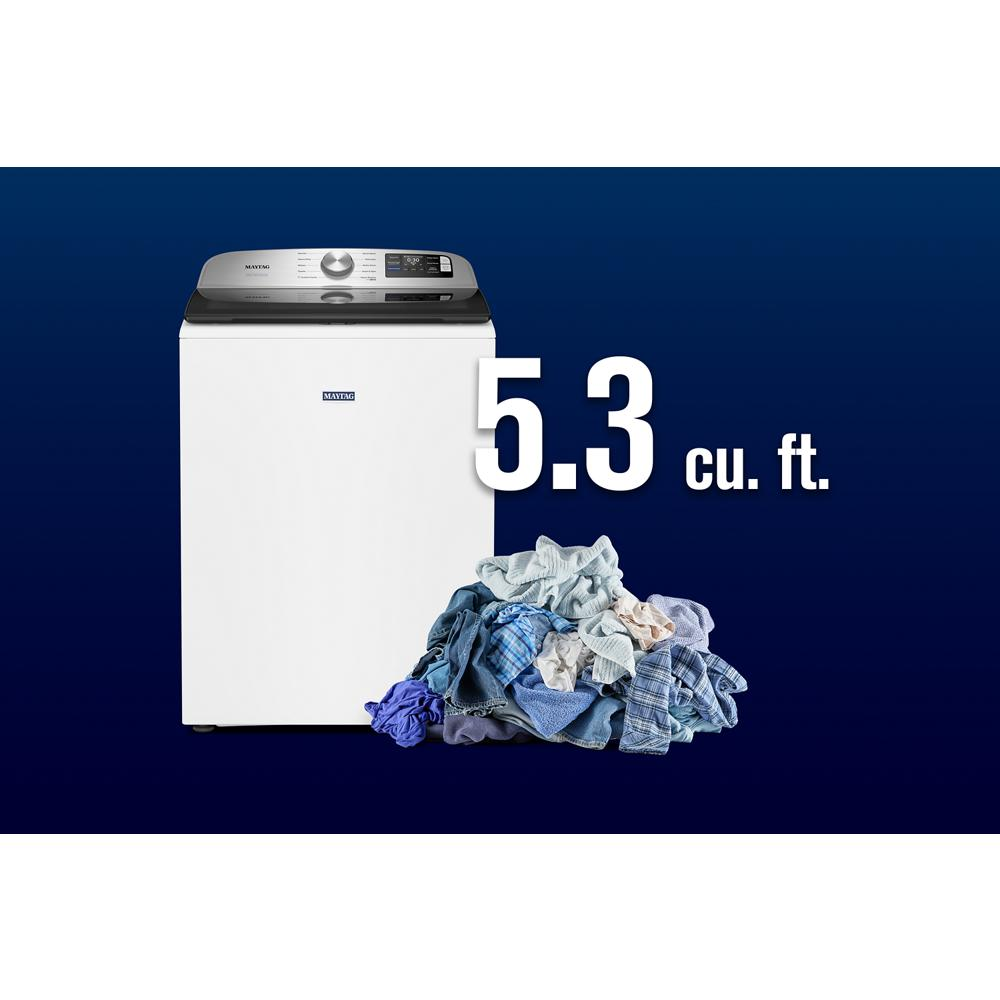 5.3 Cu. Ft. Top Load Impeller Washer with Extra Power and Smart Appliance