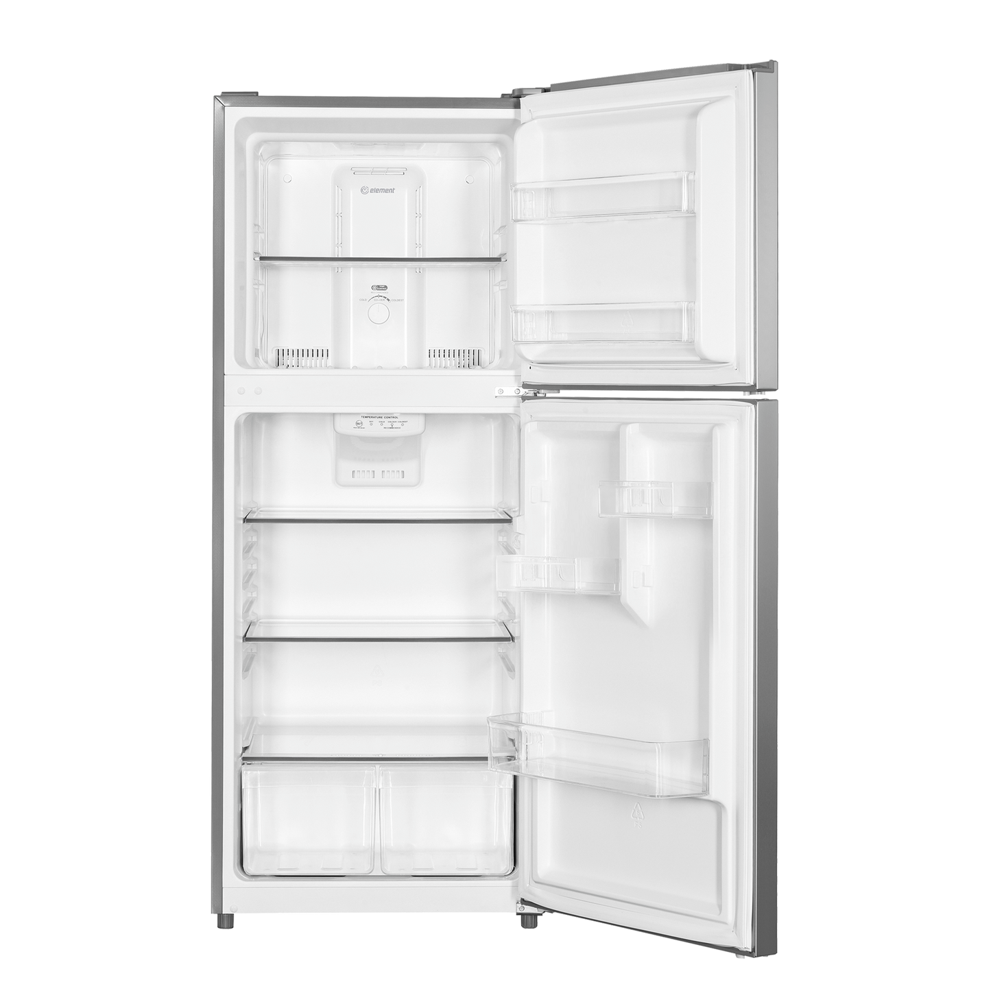 Element Electronics 10.1 cu. ft. Top Freezer Refrigerator - Stainless Steel, ENERGY STAR (ENR10TFGBS)