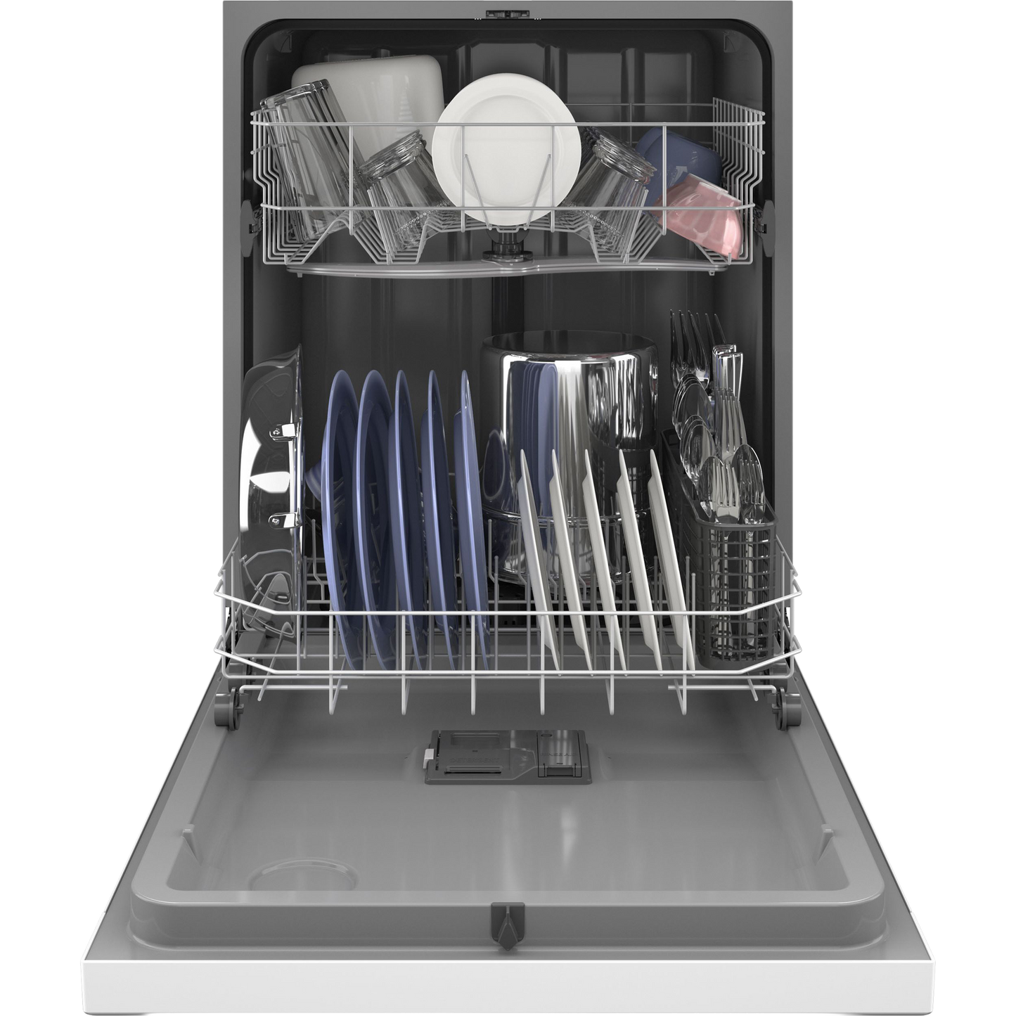 Hotpoint® One Button Dishwasher with Plastic Interior
