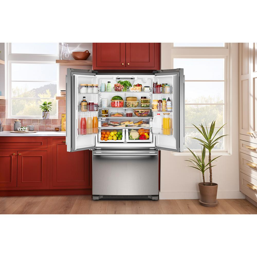 25 Cu. Ft. 36-Inch Standard-Depth French Door Refrigerator with Internal Water Dispenser