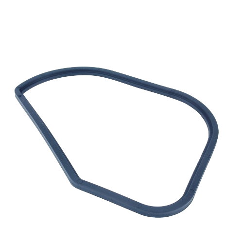 Durable blue rubber air cleaner base seal designed for automotive and John Deere machinery maintenance and repair