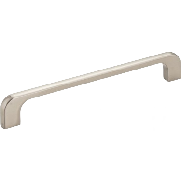 Satin nickel cabinet pull with 160mm length, ideal for furniture hardware and home improvement projects under $50 collections
