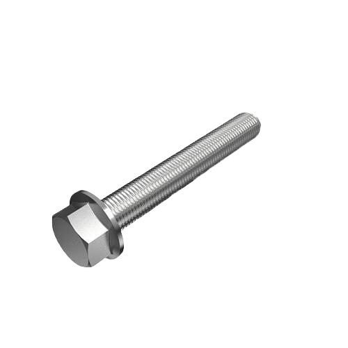 Hexagonal flanged head screw with threaded shaft for John Deere hardware and parts in home improvement tools collection
