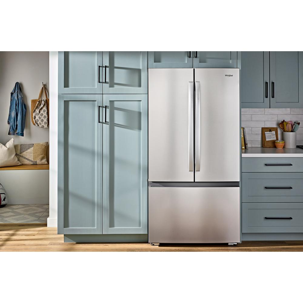 36-inch Wide True Counter Depth 3-Door French Door Refrigerator - 24 cu. ft.