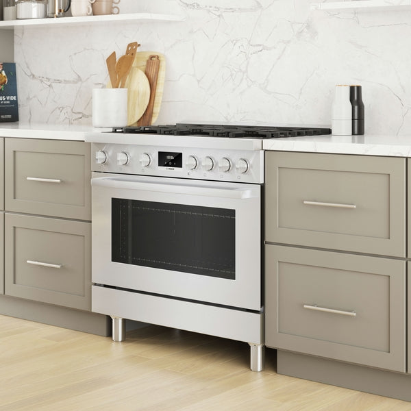 800 Series, Gas Freestanding Range, 36'', Stainless Steel