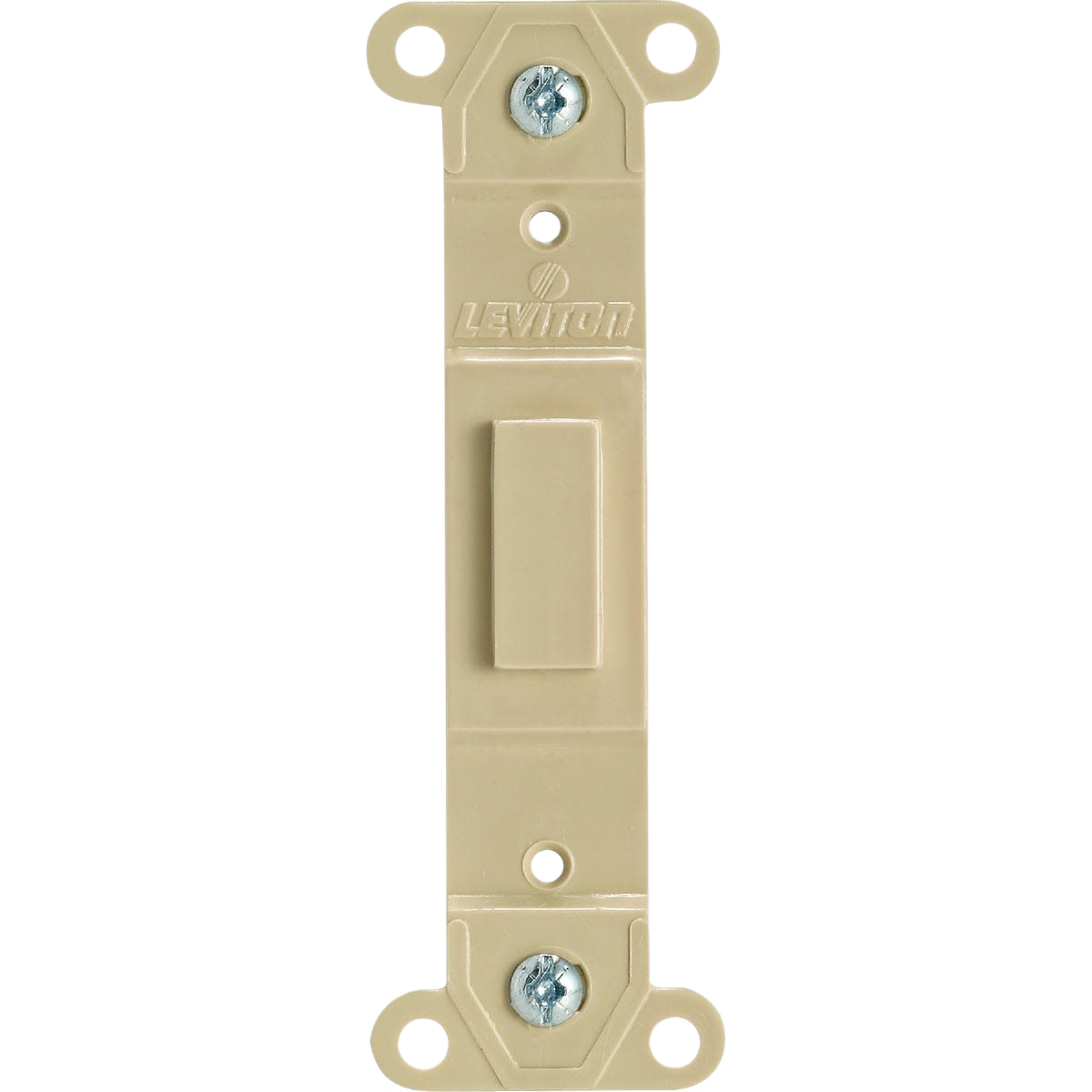 Ivory blank toggle wall plate insert for covering unused switches in electrical and home improvement under $50 collection