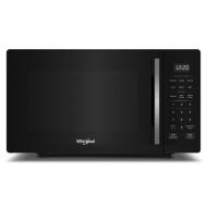Black Whirlpool countertop microwave with touch controls and LED display from Microwaves and Kitchen & Kitchenware collections
