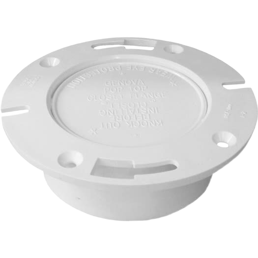 Charlotte Pipe 4" Schedule 40 DWV PVC Closet Flange