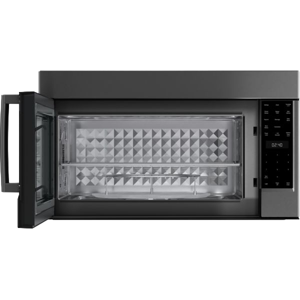 800 Series, Over-The-Range Microwave, 30'', Left SideOpening Door, Black Stainless Steel