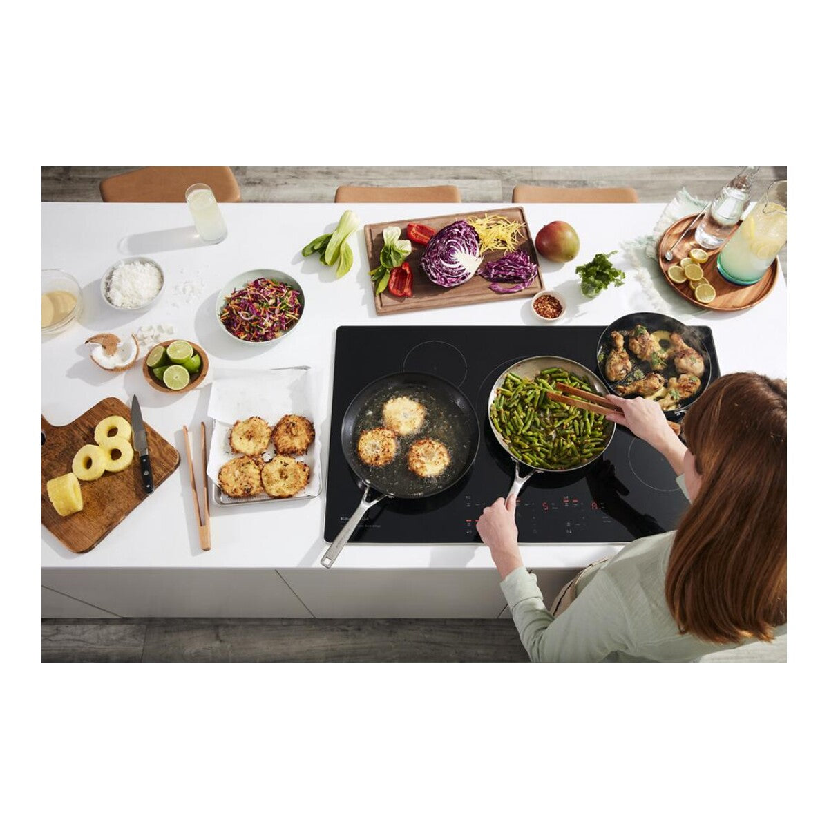 36-Inch 5-Element Sensor Induction Cooktop
