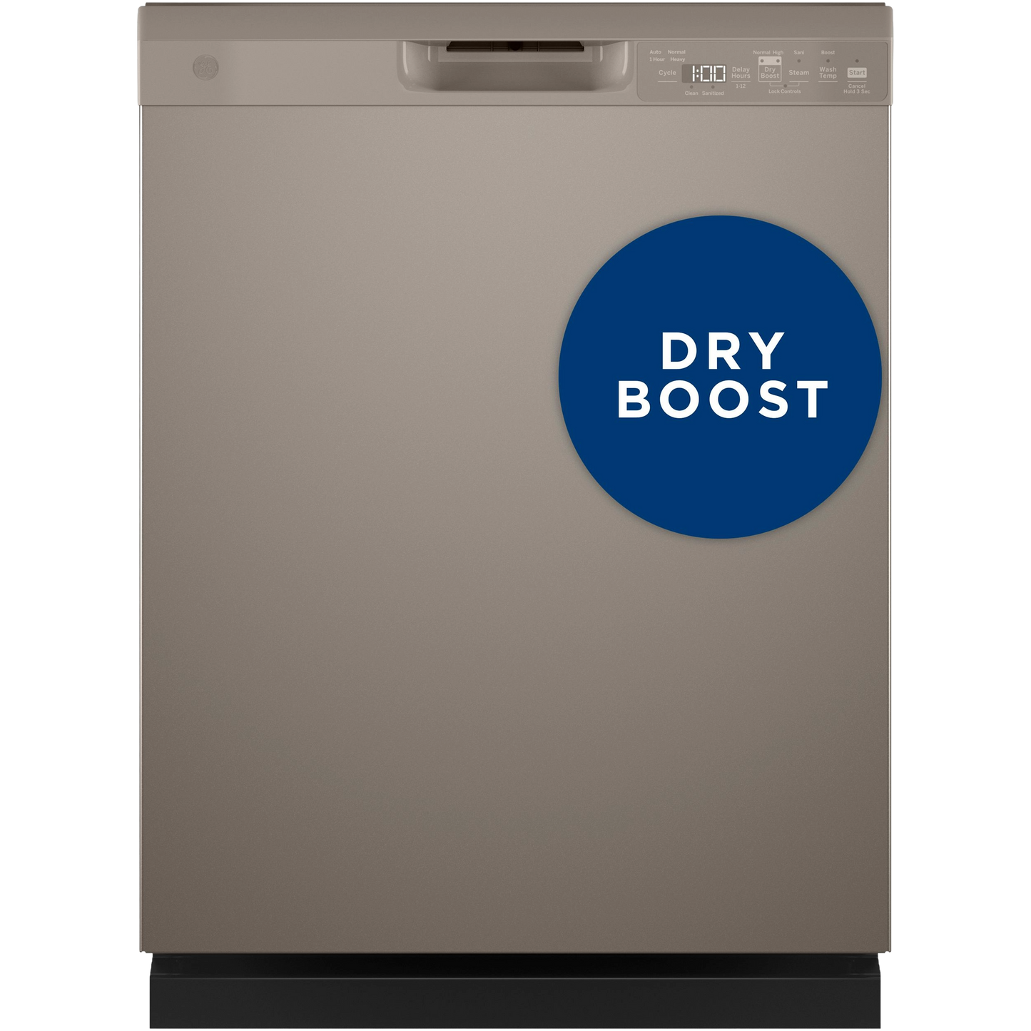 GE® ENERGY STAR® Front Control with Plastic Interior Dishwasher with Sanitize Cycle & Dry Boost