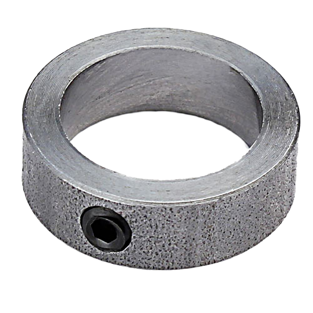 Metal bearing lock collar with set screw for secure mounting on router bit shanks in tool accessories under $50 collection