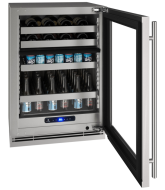 24" Dual-Zone Beverage Center