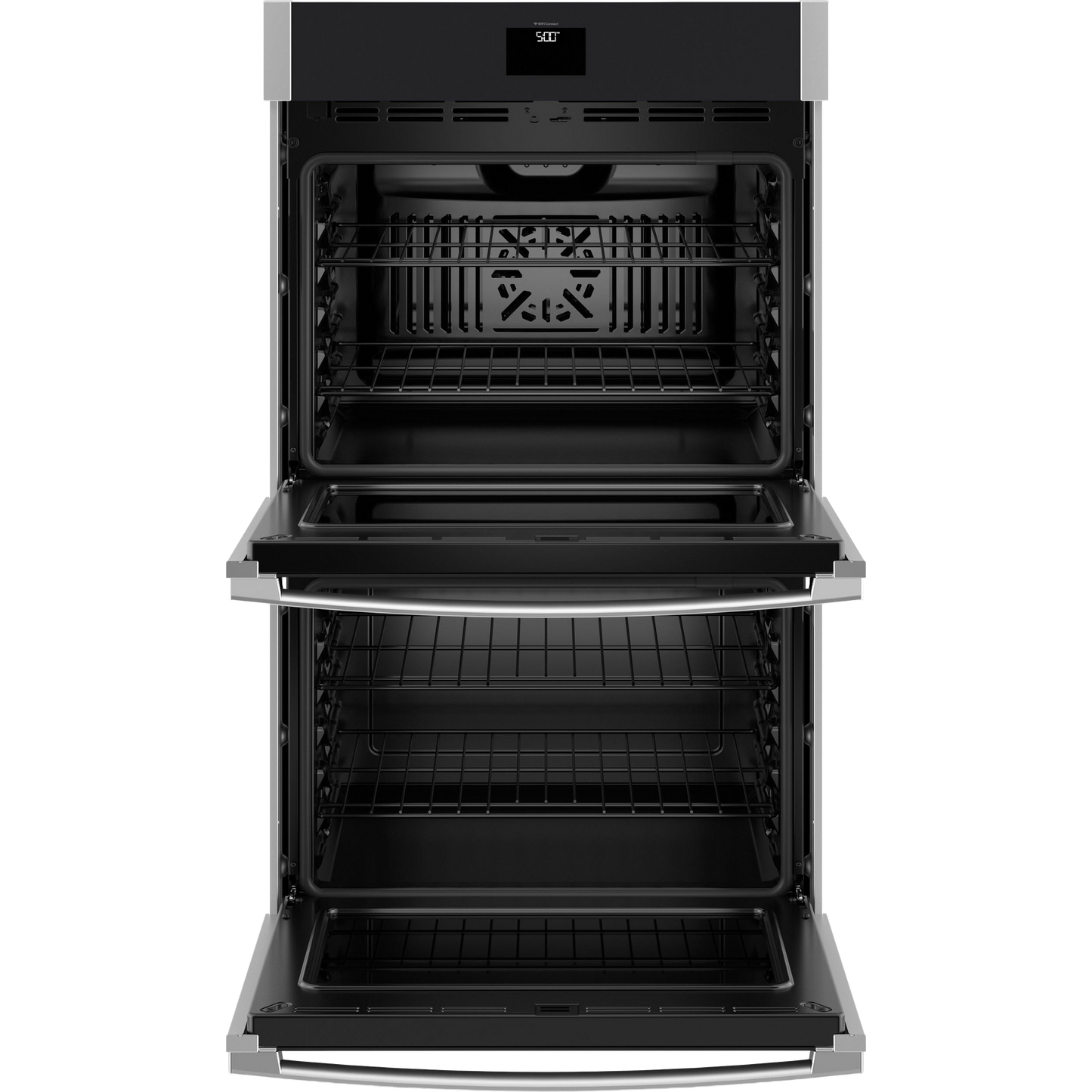 GE® 30" Smart Built-In Self-Clean Convection Double Wall Oven with No Preheat Air Fry