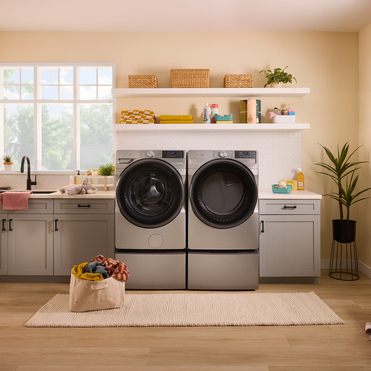 7.4 cu. ft. Smart Front Load ENERGY STAR® Gas Dryer with Wrinkle Shield™ Option