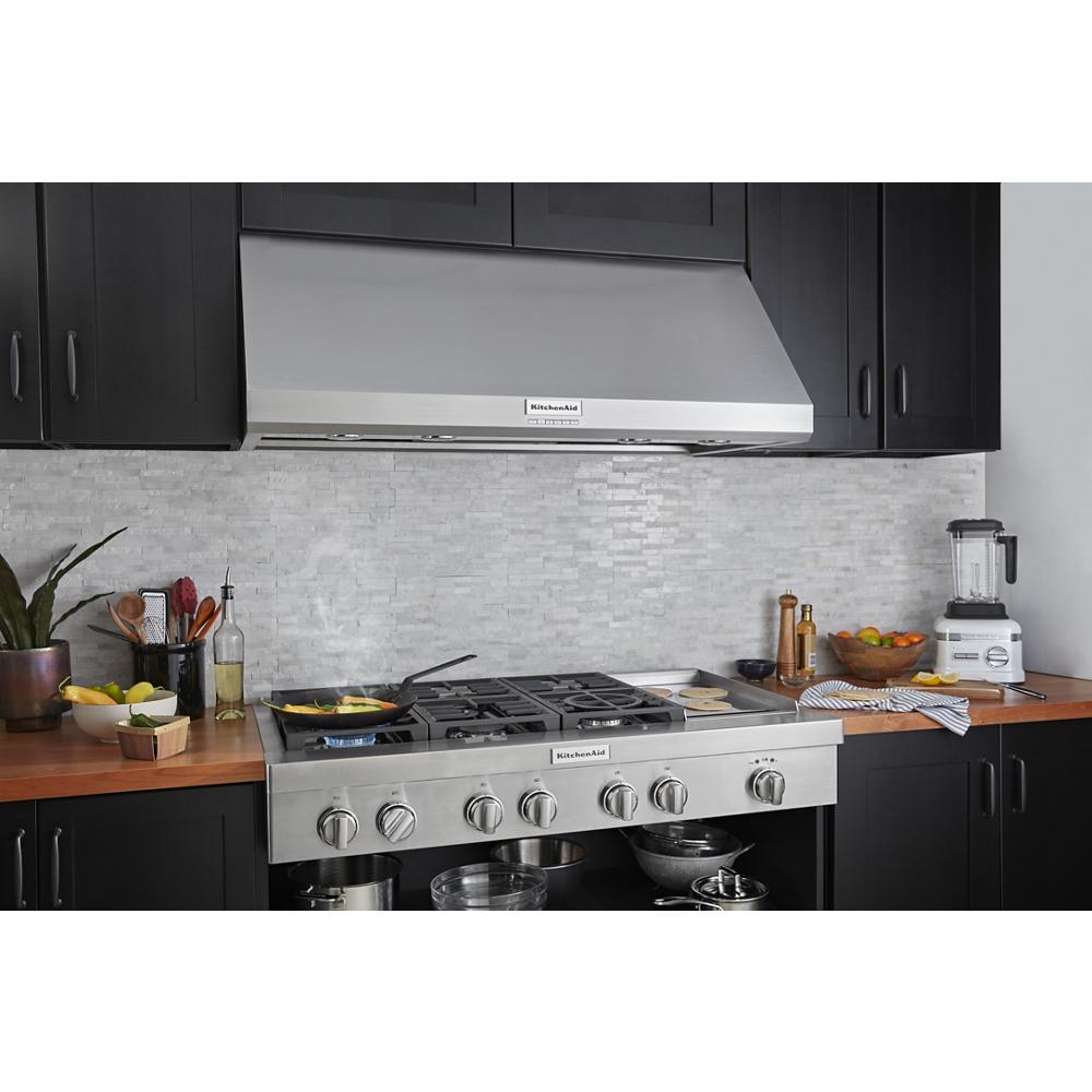 48'' 585 or 1170 CFM Motor Class Commercial-Style Wall-Mount Canopy Range Hood