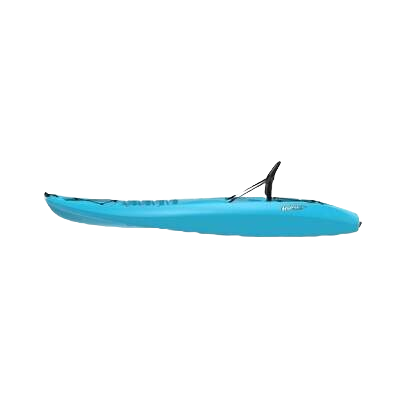 Sleek blue sit-on-top kayak designed for stable recreational use in outdoor games and toys collection