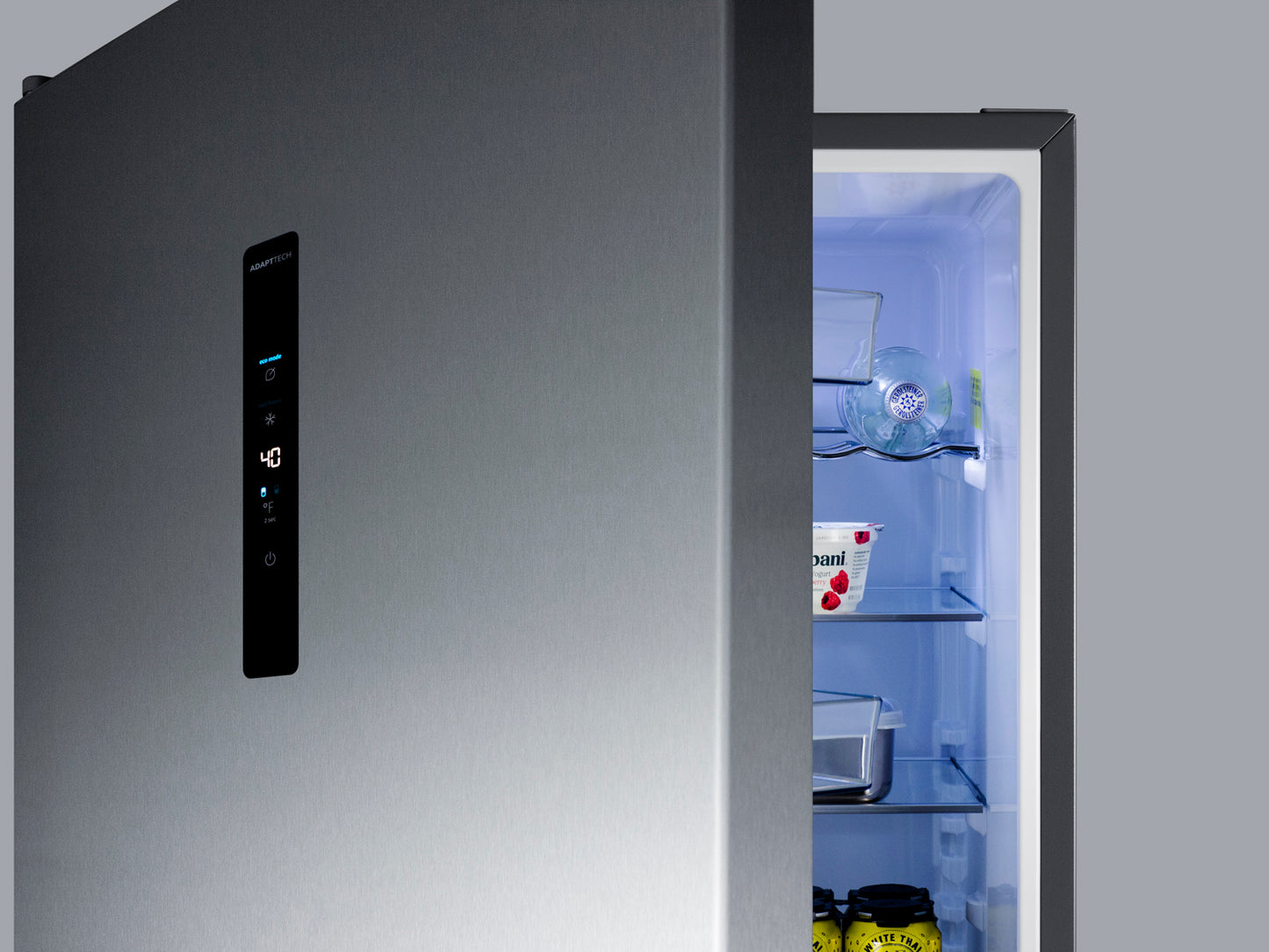 24" Wide Bottom Freezer Refrigerator with Icemaker