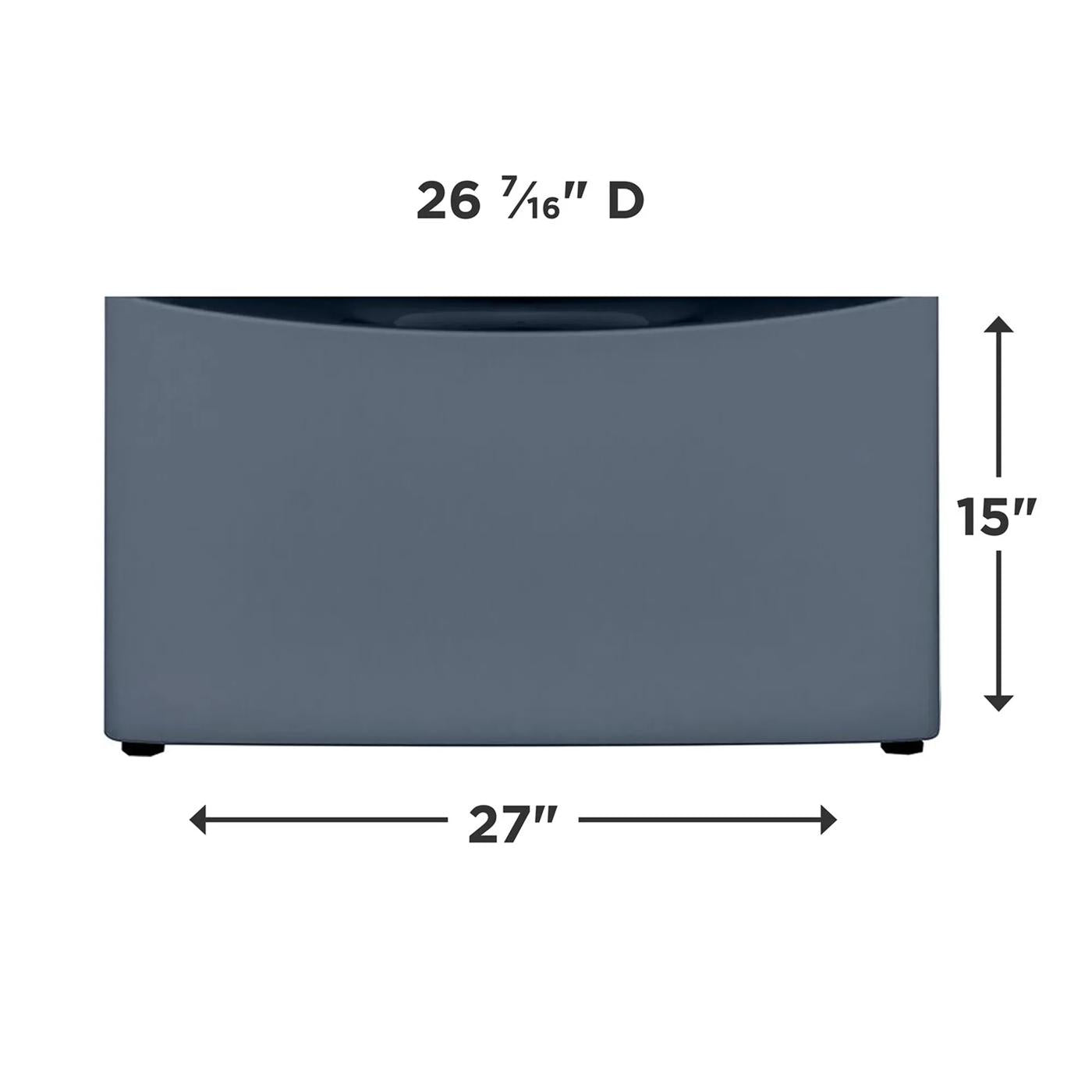 Luxury-Glide® Pedestal with Spacious Storage Drawer