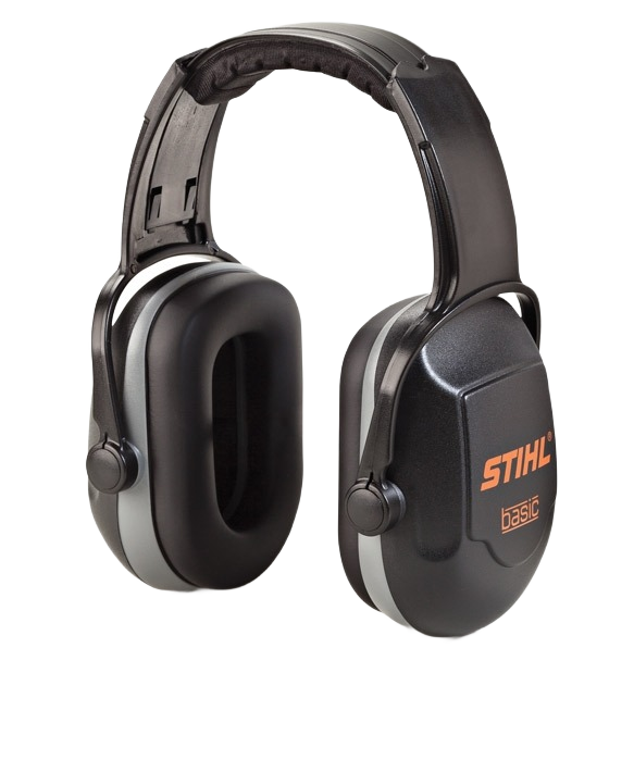 Black over-ear hearing protectors with adjustable headband for safety and hardware use under $50 collection