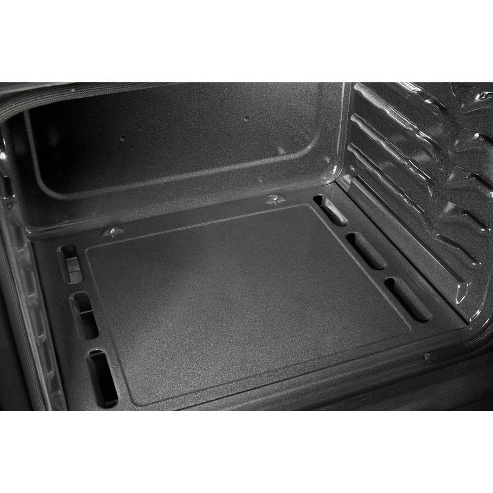 Oven interior with smooth, easy-clean surface and ventilation slots from Ranges & Kitchenware collection