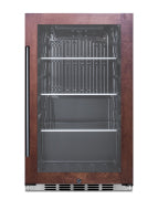 Shallow Depth Indoor/Outdoor Beverage Cooler