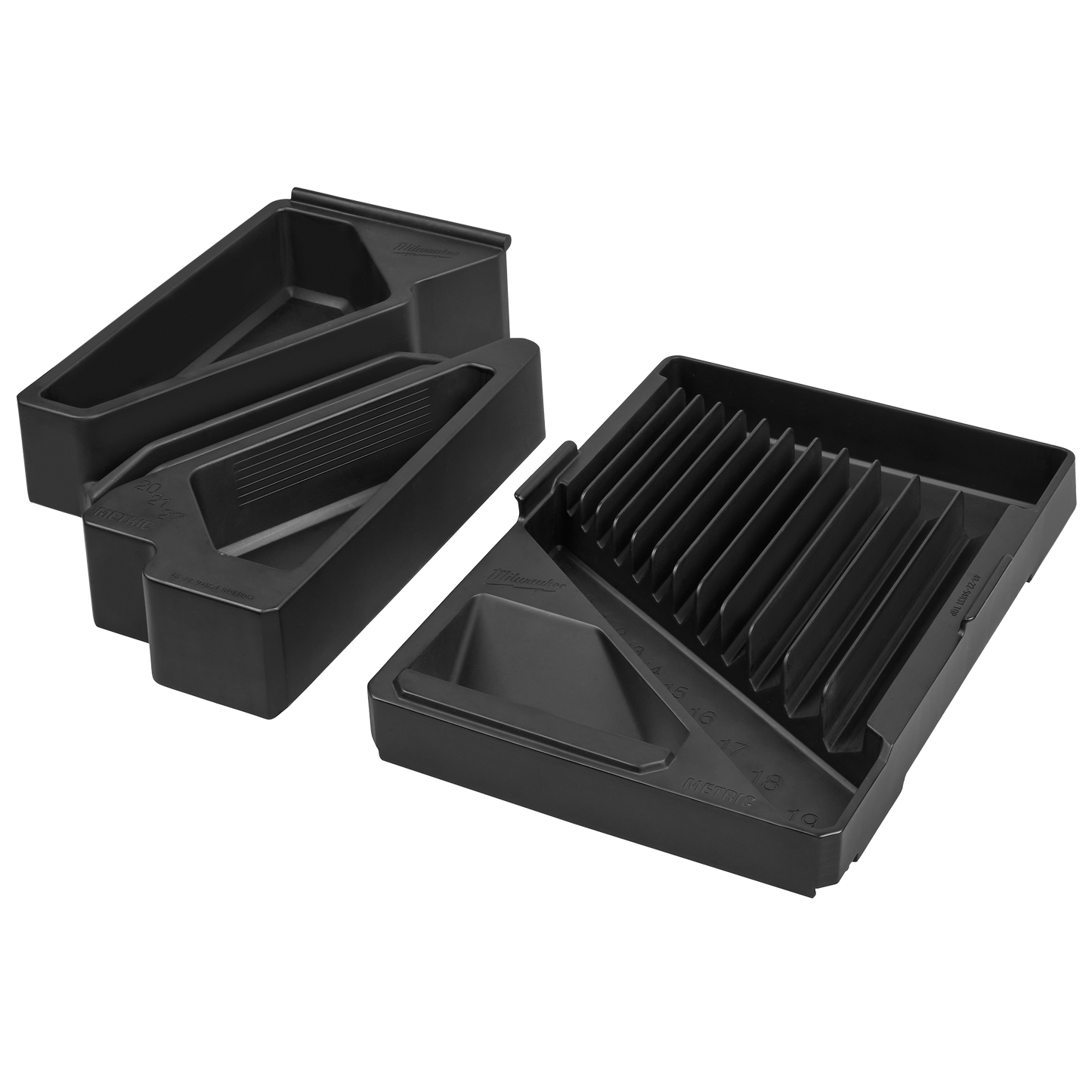 Milwaukee 15pc Metric Combination Wrench Trays