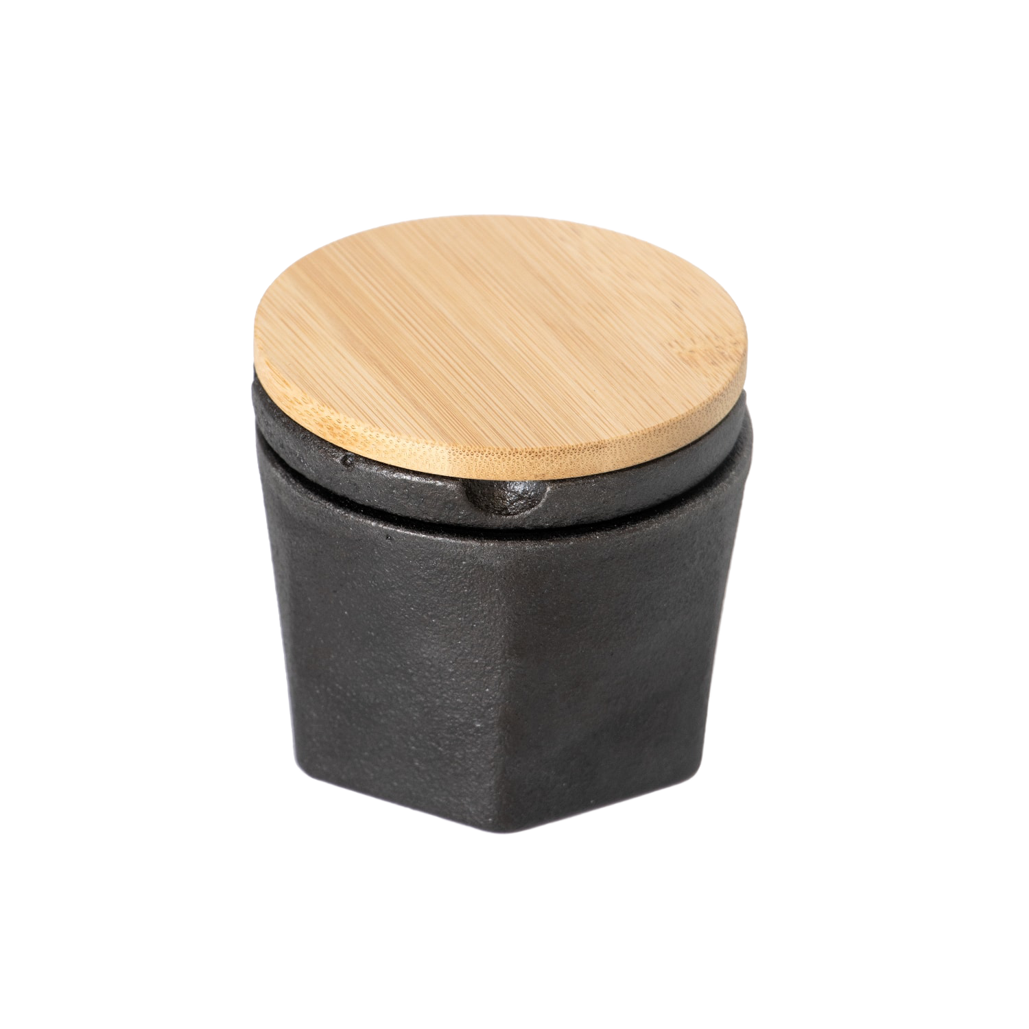 Cast iron spice grinder with smooth bamboo lid for kitchen gadgets and kitchenware under $50 collections