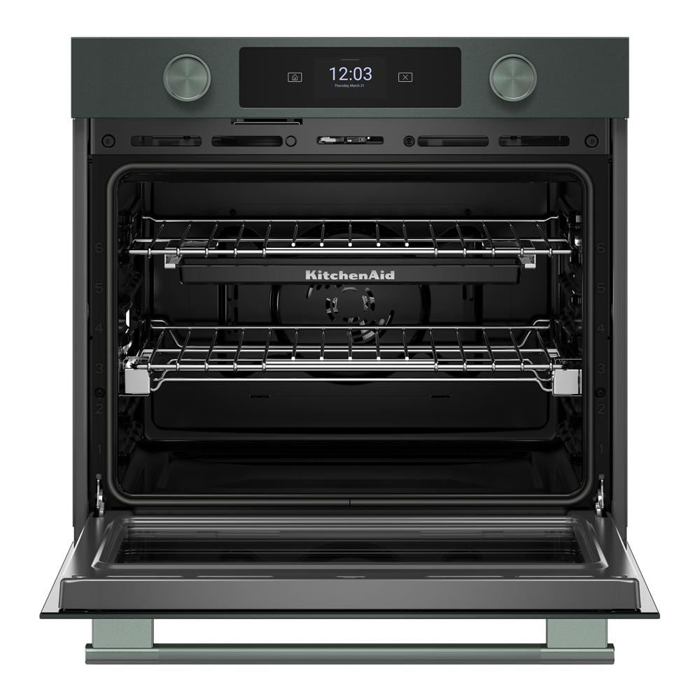 30-inch Smart Electric Single Wall Oven with Intelligent Cooking Camera - Juniper