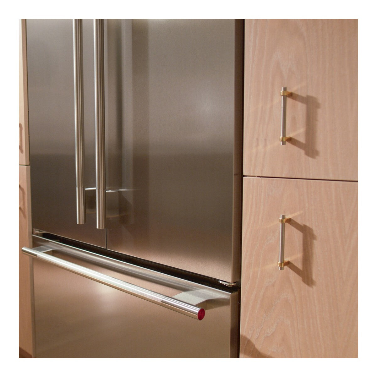 20.8 Cu. Ft. 36-Inch Built-In French Door Refrigerator with Signature Platinum Interior in PrintShield® Stainless Steel