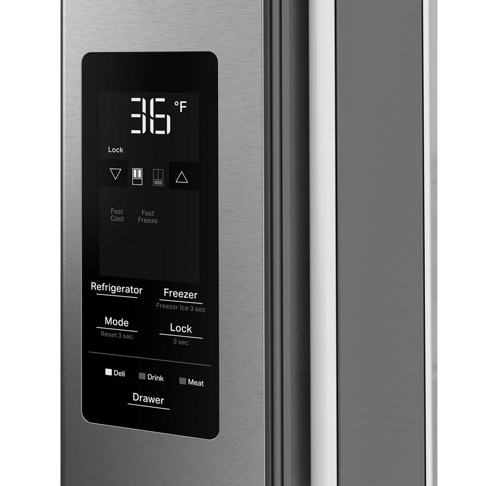 Whirlpool® 29 Cu. Ft. Family-Sized Capacity French Door Refrigerator with Flexible Temperature Drawer