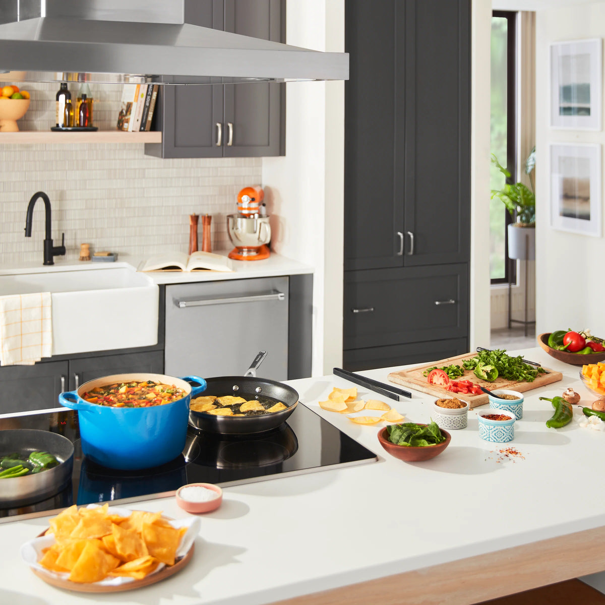 36" Island-Mount, 3-Speed Canopy Hood