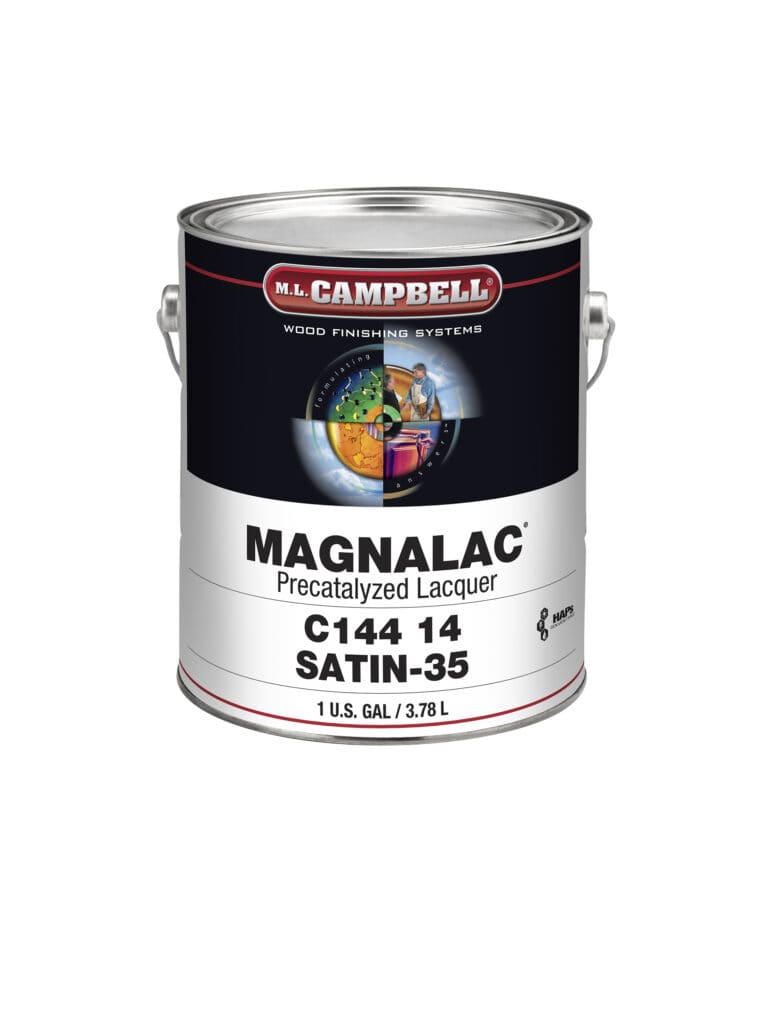M.L. Campbell Magnalac Pre-Catalyzed Furniture Lacquer Satin, Gallon