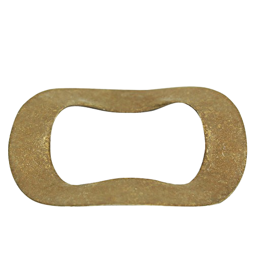 Oval-shaped metal spring washer designed for John Deere parts in hardware and tools collections