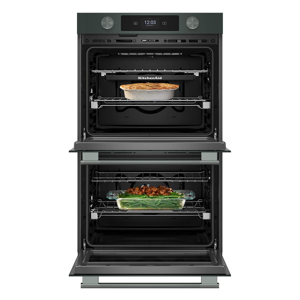 30-inch Smart Electric Double Wall Oven with Assisted Cooking Modes - Juniper