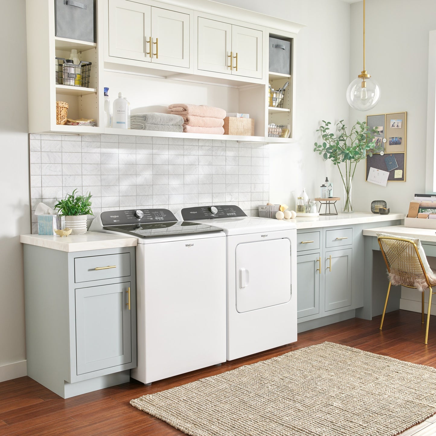 5.2–5.3 Cu. Ft. Whirlpool® Top Load Washer with Removable Agitator
