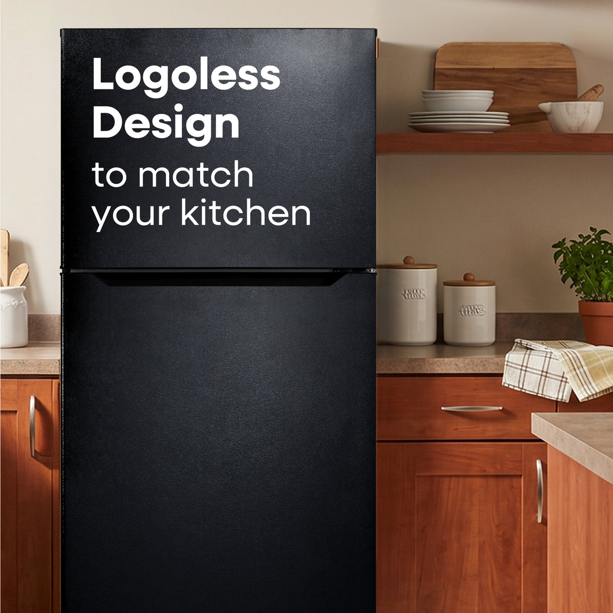 Element Electronics 20.5 cu. ft. Top Freezer Refrigerator - Black, ENERGY STAR (ERT21CSCB)