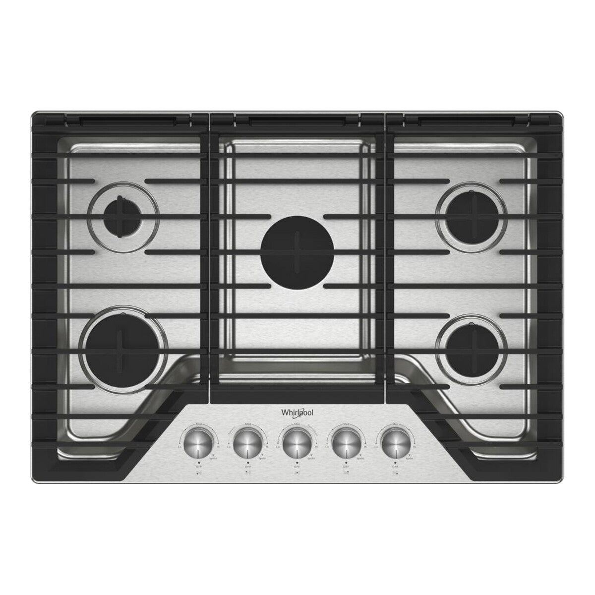 30-inch Gas Cooktop with 5 Burners and EZ-2-Lift™ Hinged Cast-Iron Grates