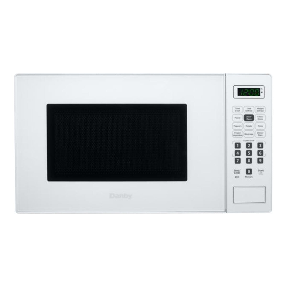 Danby 0.7 cu. ft. Countertop Microwave in White - DBMW0721BWW