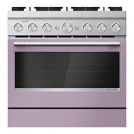 36-Inch 6 Burner Commercial-Style Dual Fuel Range with No Preheat Air Fry Mode